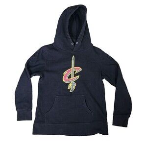 Lebron King James Cleveland Cavs Hoodie Men's Small Black Fanatics NBA 23